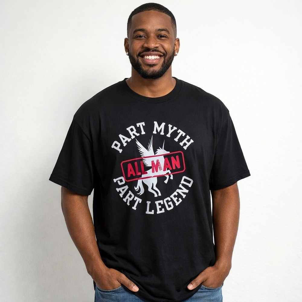 Hanes Short Sleeve Tees Black and White Casual Wear